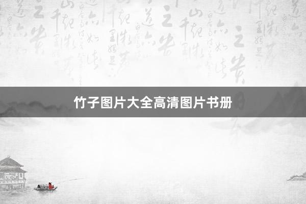 竹子图片大全高清图片书册